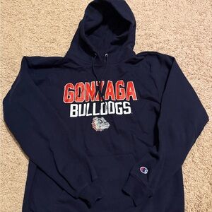 Champion Navy Gonzaga Bulldogs Hoodie